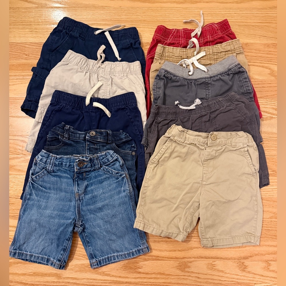 10 Pairs Assorted Boys' Shorts Collection